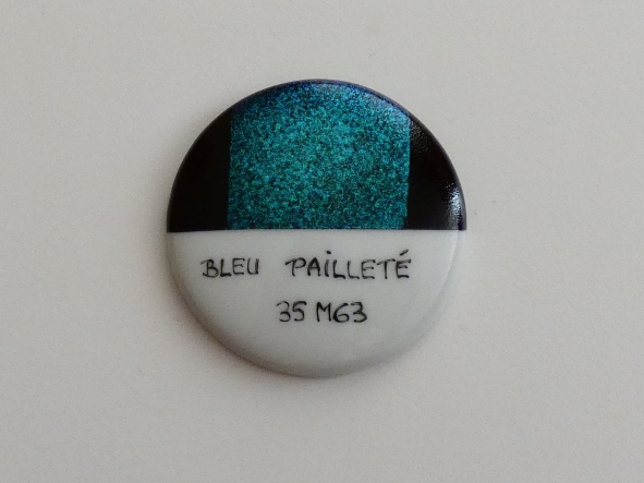 Bleu pailleté - 35M63