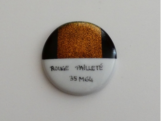 Rouge pailleté - 35M64