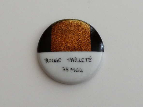 Rouge pailleté - 35M64